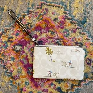 Coach Signature Hula/Hawaii Collection Wristlet